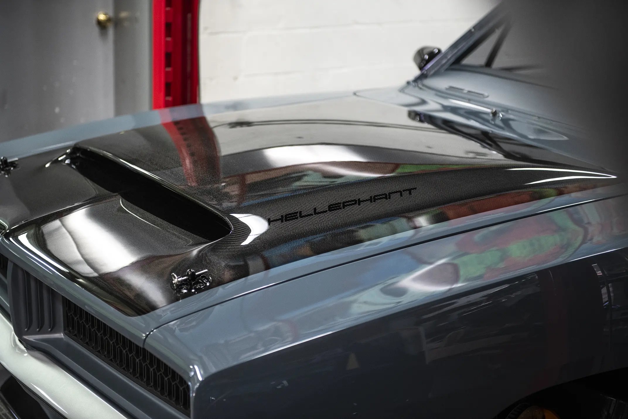 Real Ram Air Hood Dodge Charger